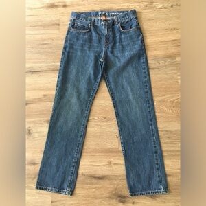 Place kids husky Straight Leg Blue Jeans